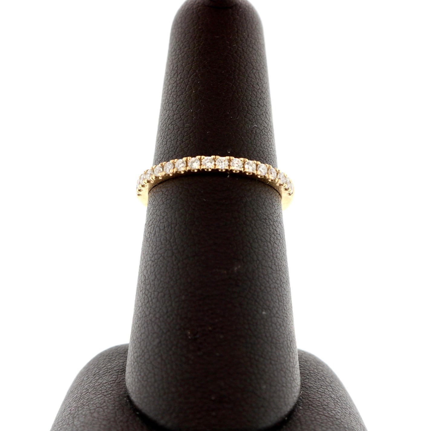 14K Rose Gold 0.35CT Wedding Band