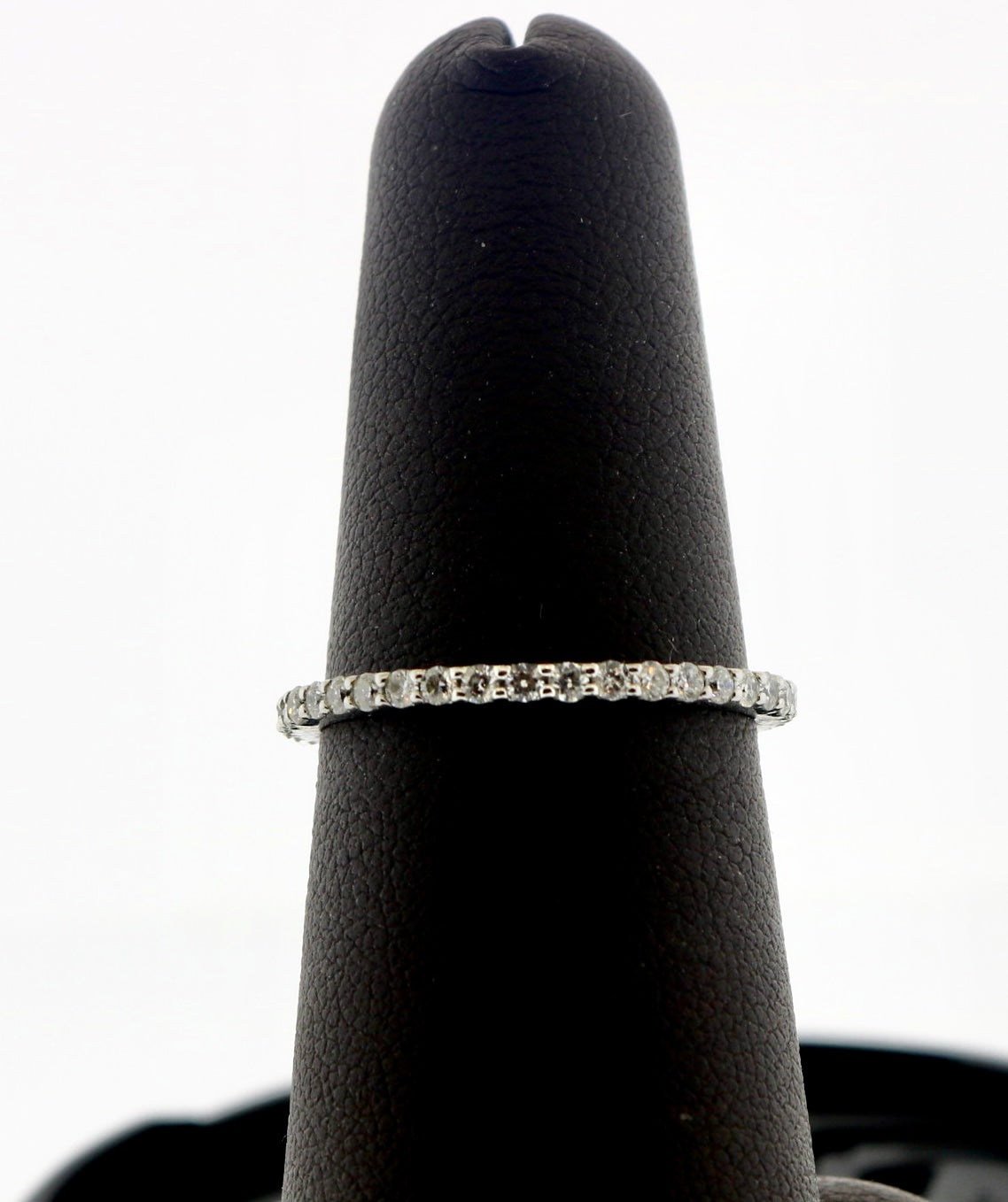 14K White Gold Eternity Ring LDS Band