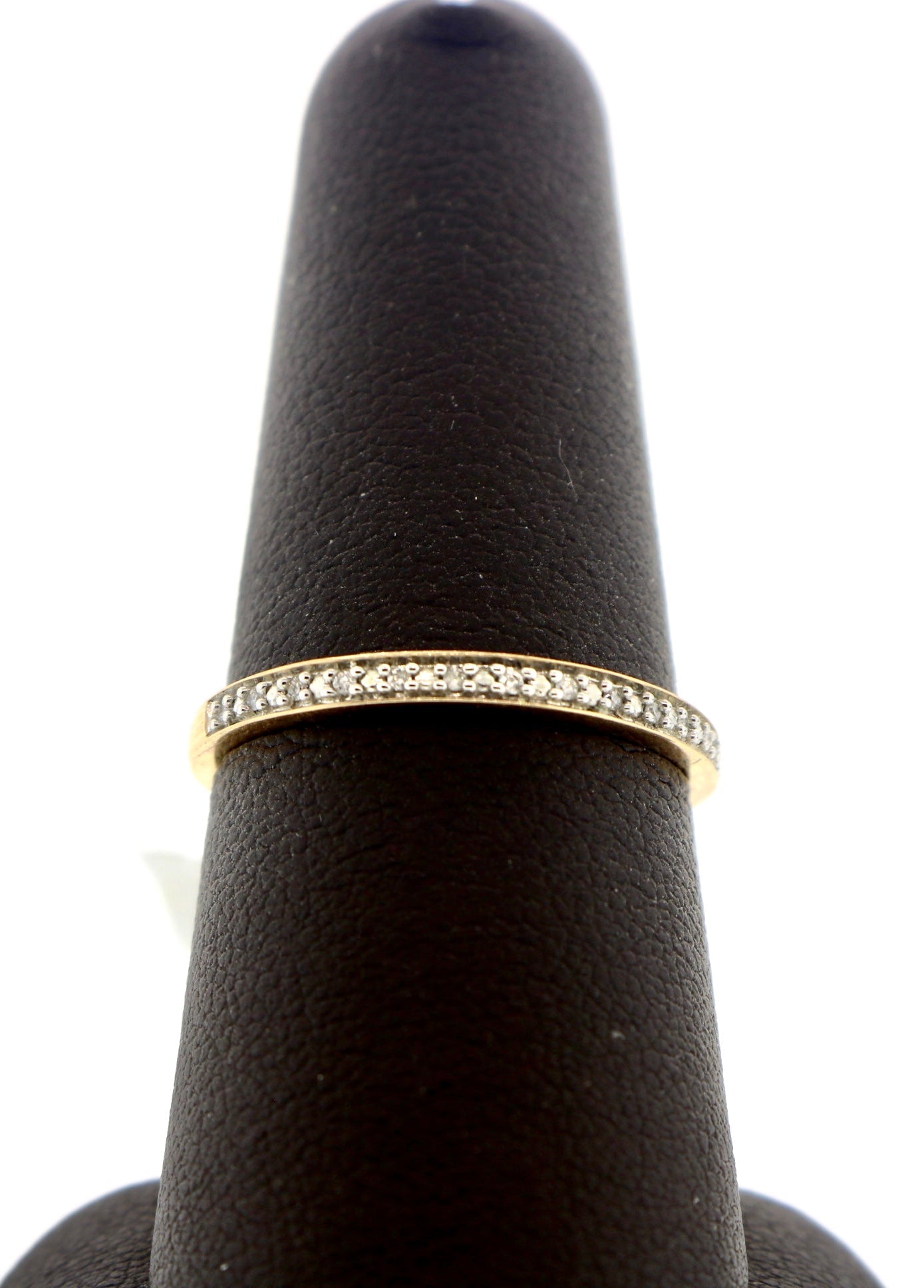 10K Rose Gold 0.10CT Diamond Band