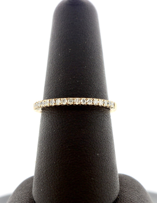 14K Rose Gold 0.30CT Diamond Band