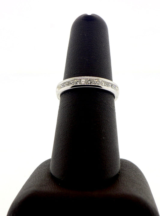 14K White Gold 0.50CT Wedding Band