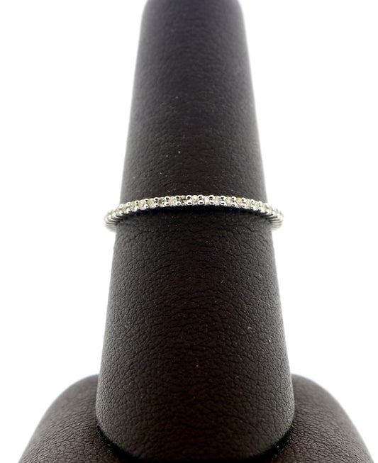 14K White Gold 1.50CT Diamond Wedding Band