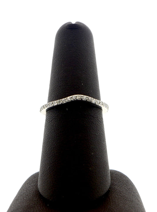 14K White Gold 0.35CTW LDS Band