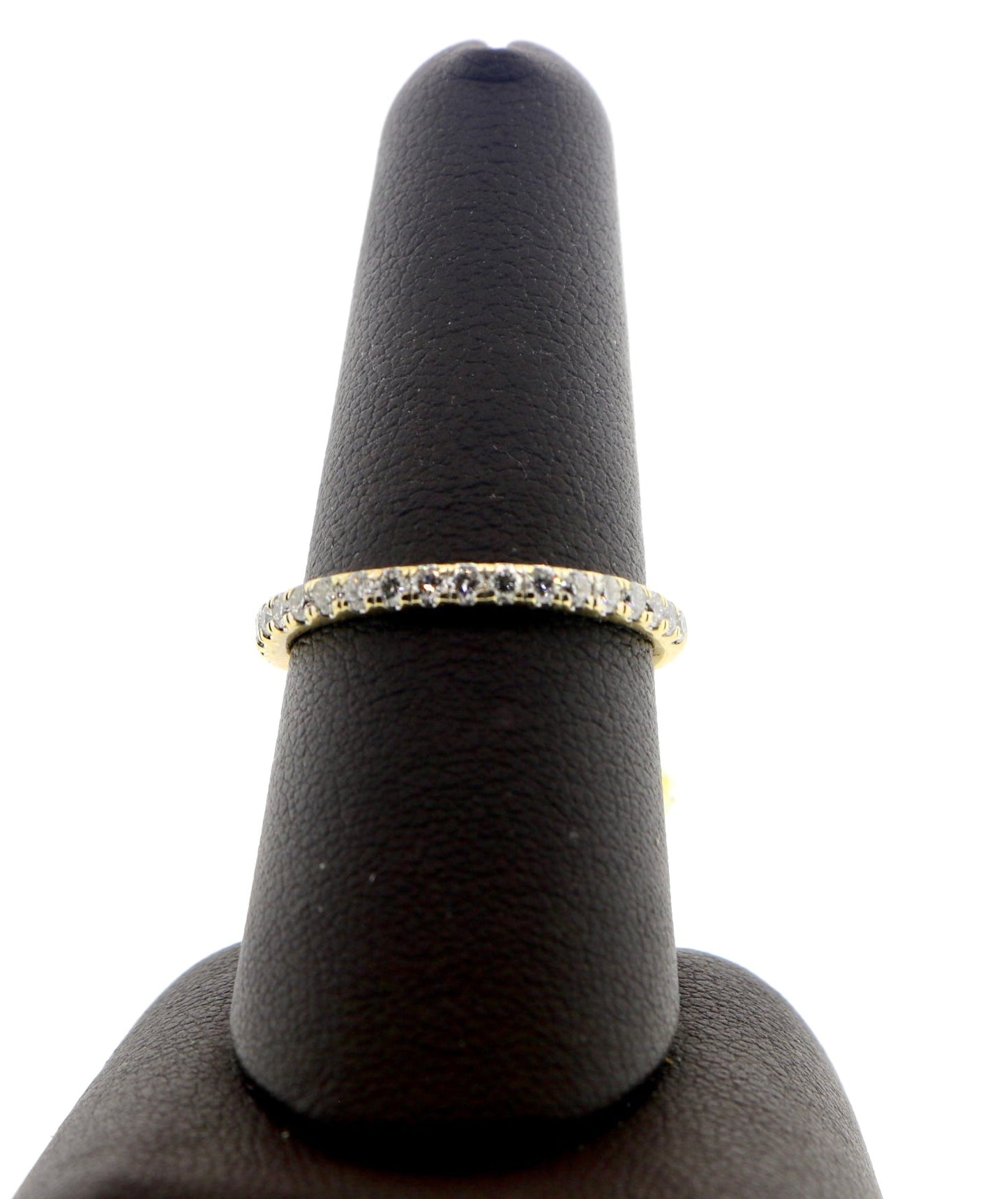 14K Yellow Gold 0.50CT LDS Diamond Band