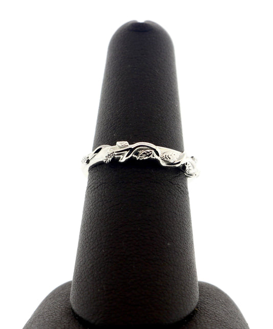 14K White Gold LDS Diamond Band