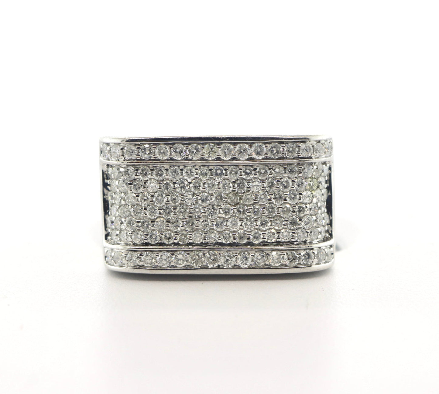 10K White Gold 2CTW SI-1 Diamond Ring