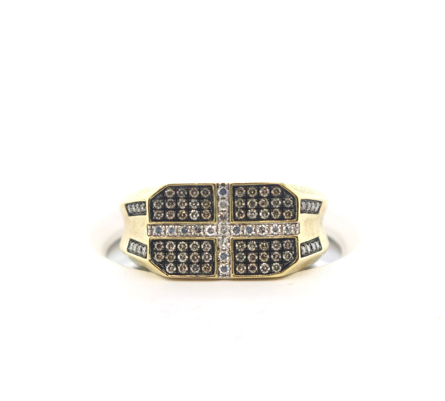 10K Yellow Gold 0.75CT CHP/Diamond Ring