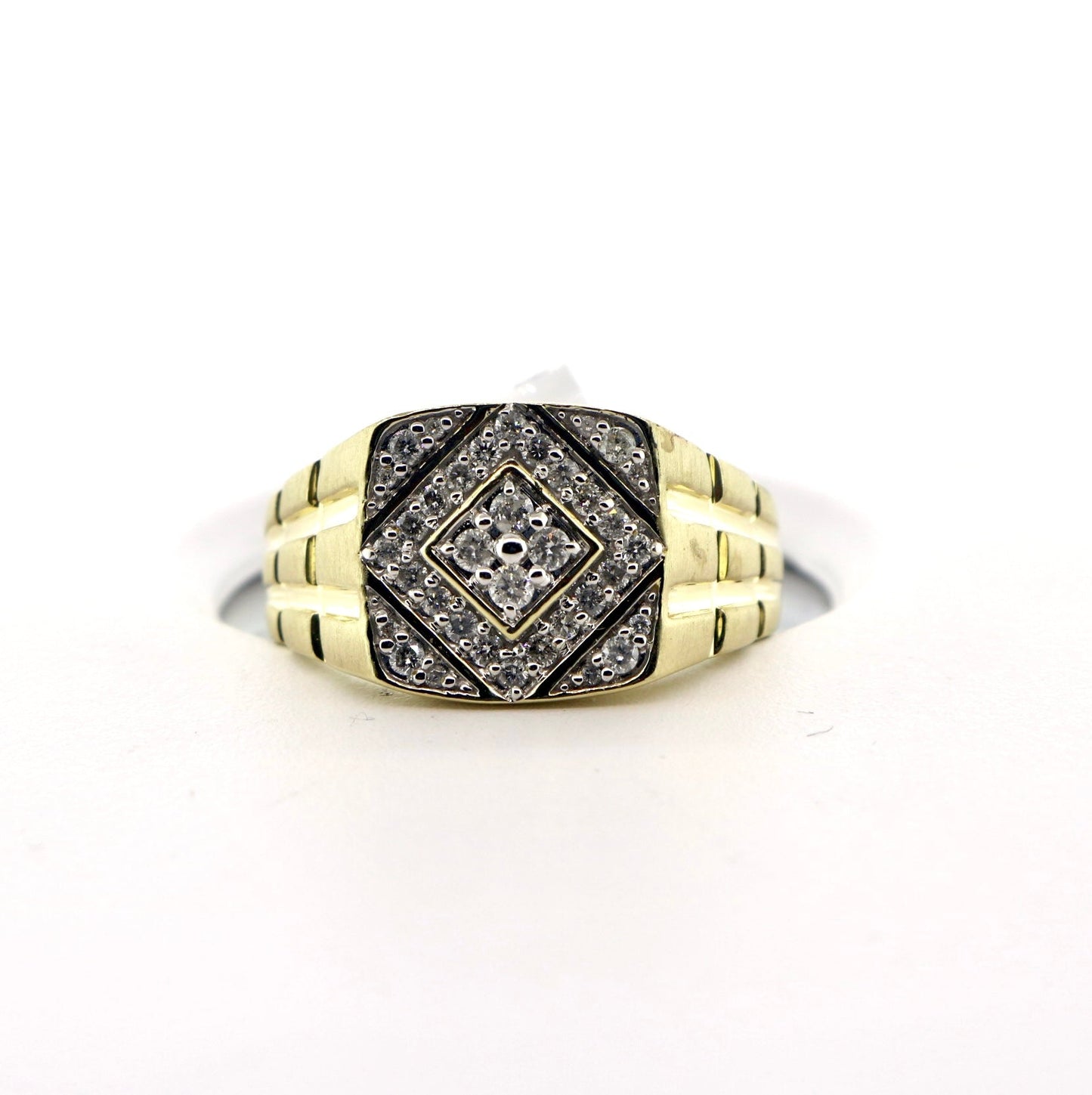 10K Yellow Gold 0.50CT Mens Ring