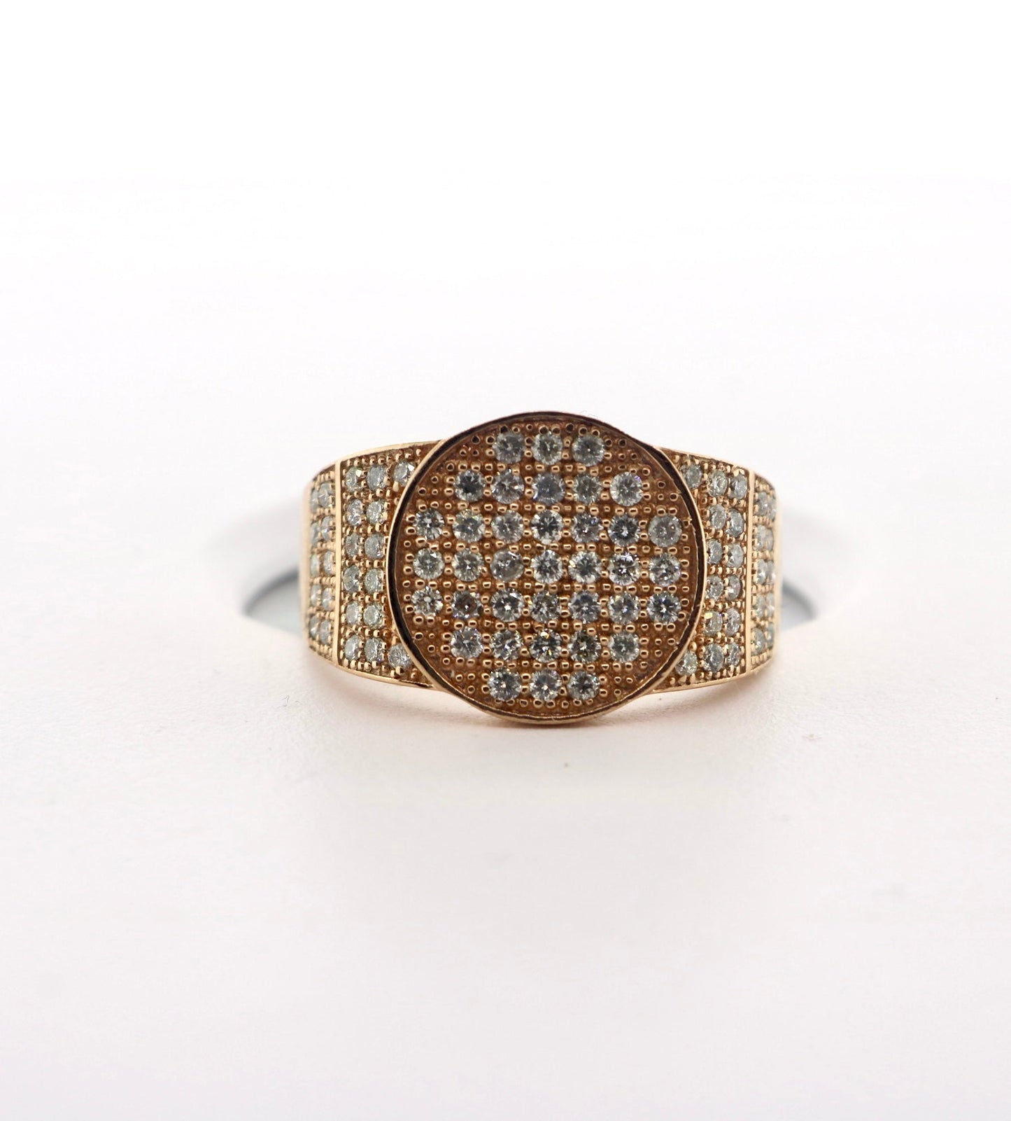 10K Rose Gold 1.03CT Diamond Ring