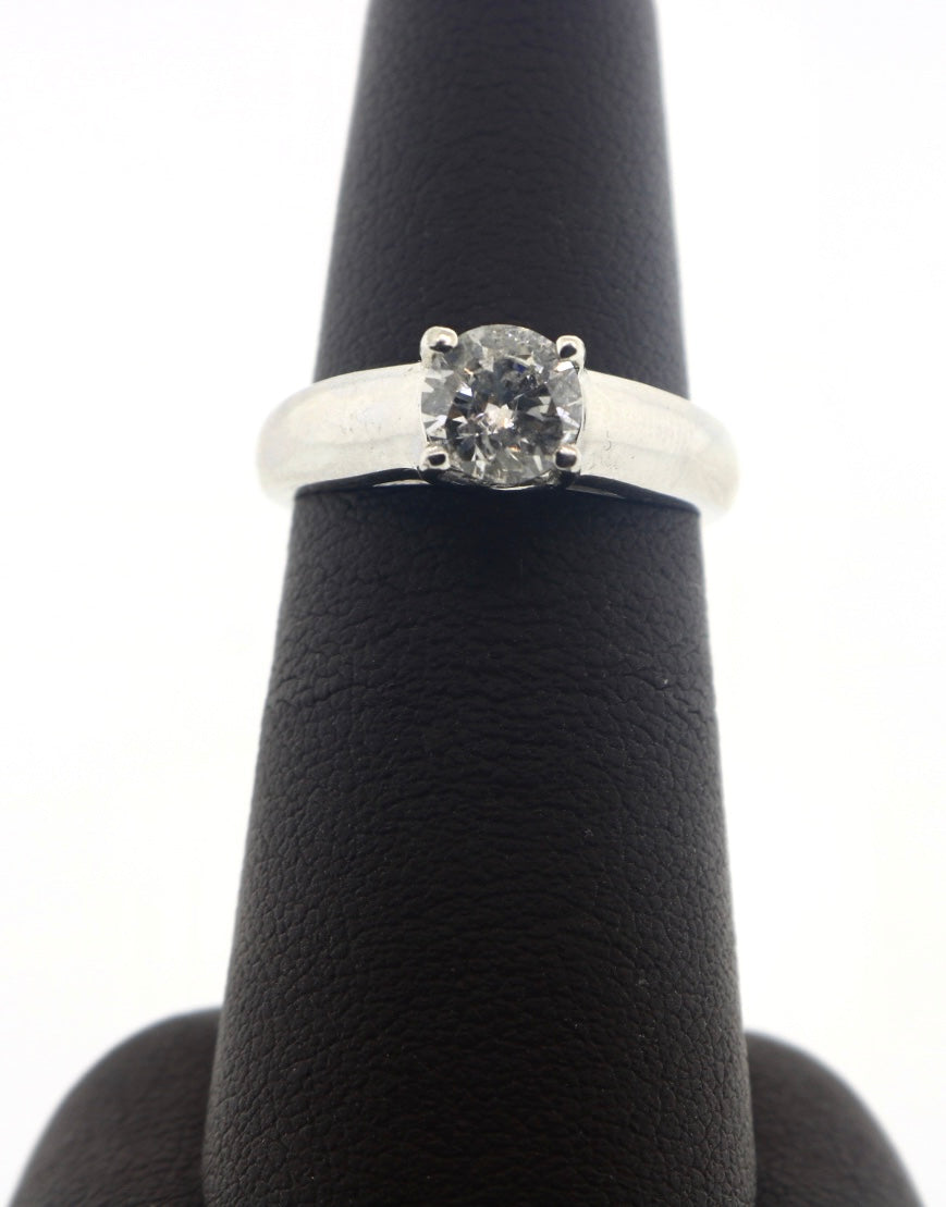 14K White Gold 1.00CTW Diamond Ring