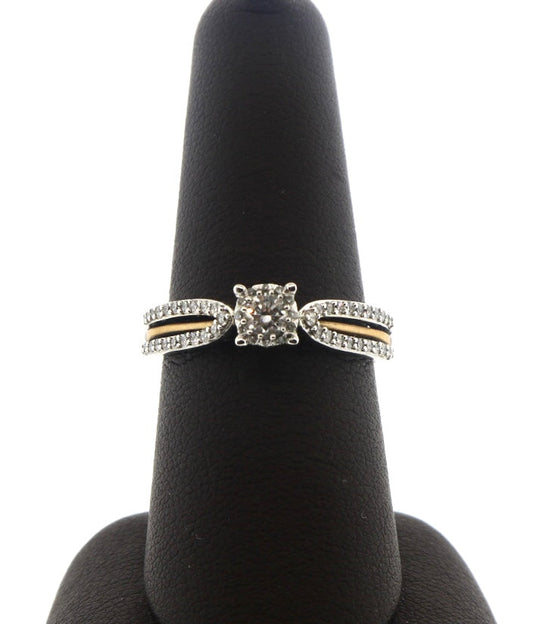 14K Yellow Gold 0.20CT/0.50CTW Ring