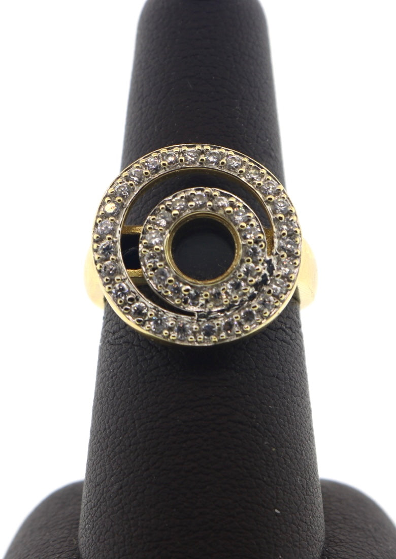 14K Yellow Gold 1.00CT Fashion Ring