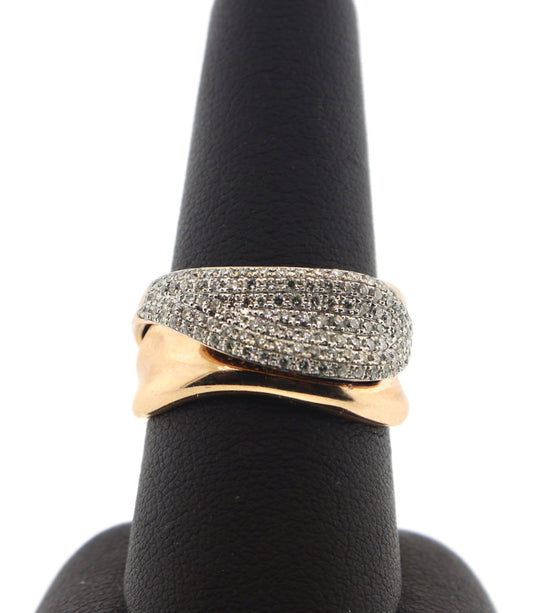 14K Rose Gold 1CTW Fancy Ring