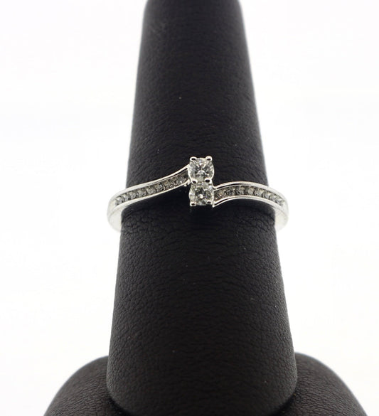 10K White Gold 0.25CT FOREVER US Ring