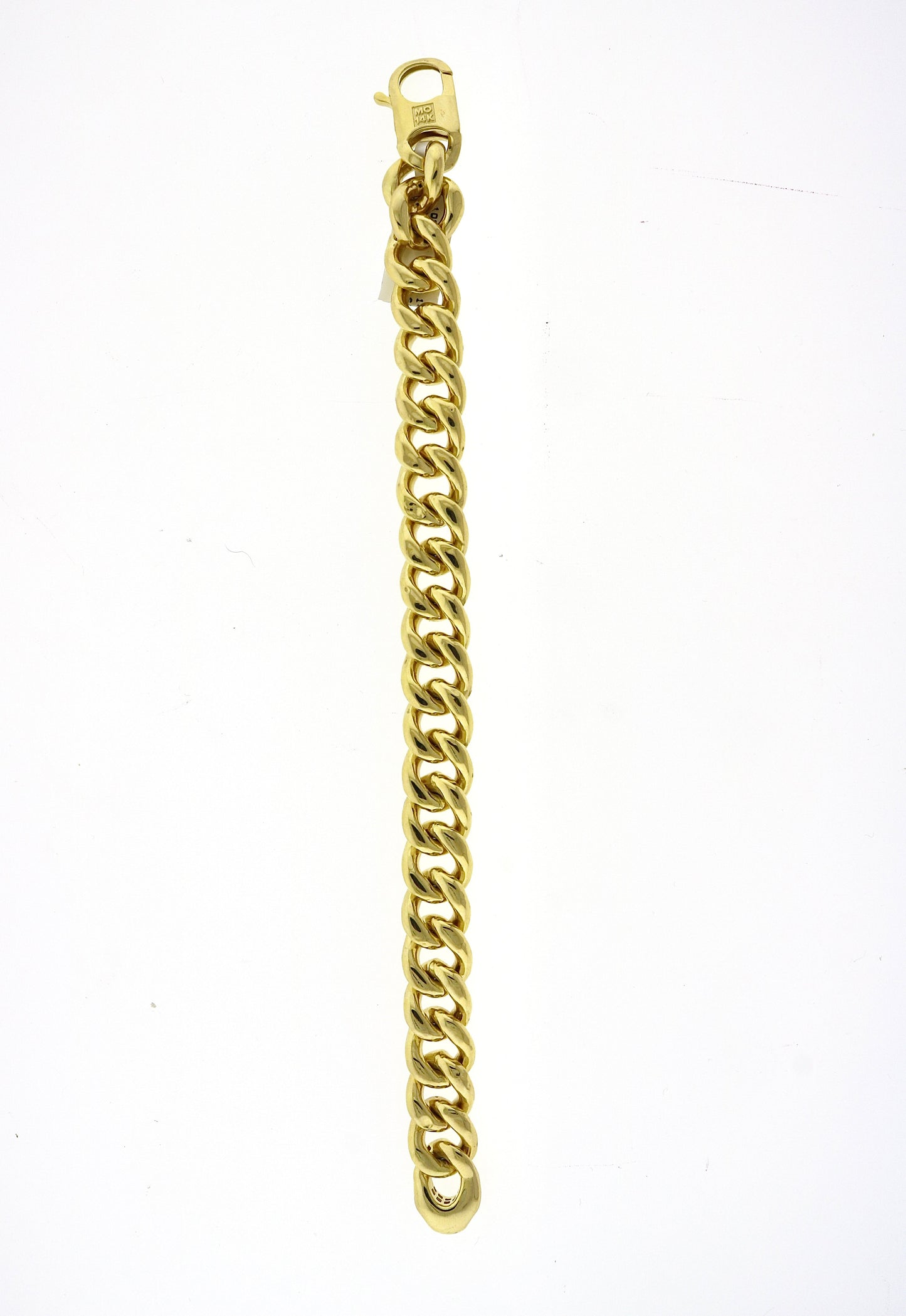 14K Yellow Gold 17.4 Grams Cuban Bracelet