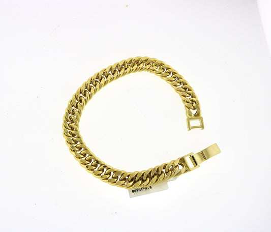 14K Yellow Gold 25 Grams Cuban Bracelet