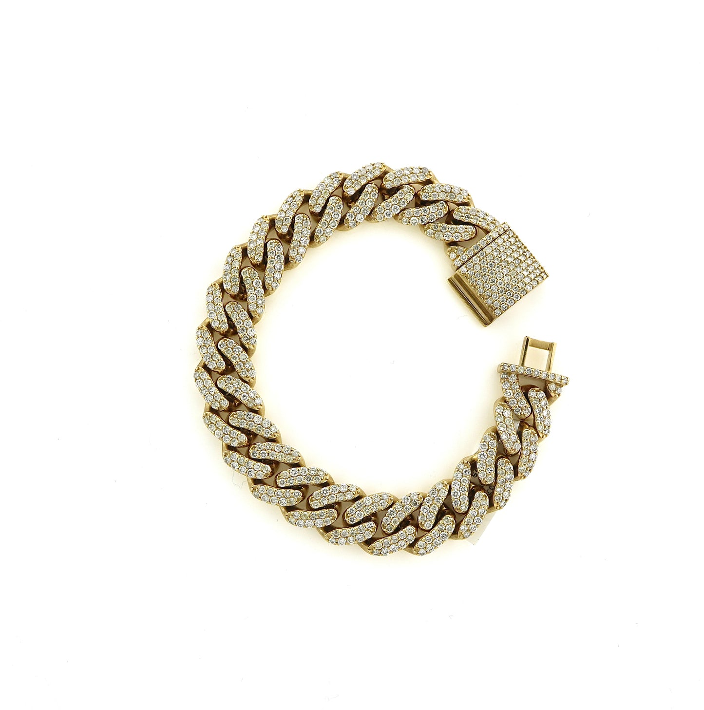 10K Yellow Gold 10CT 104 Grams Cuban Bracelet