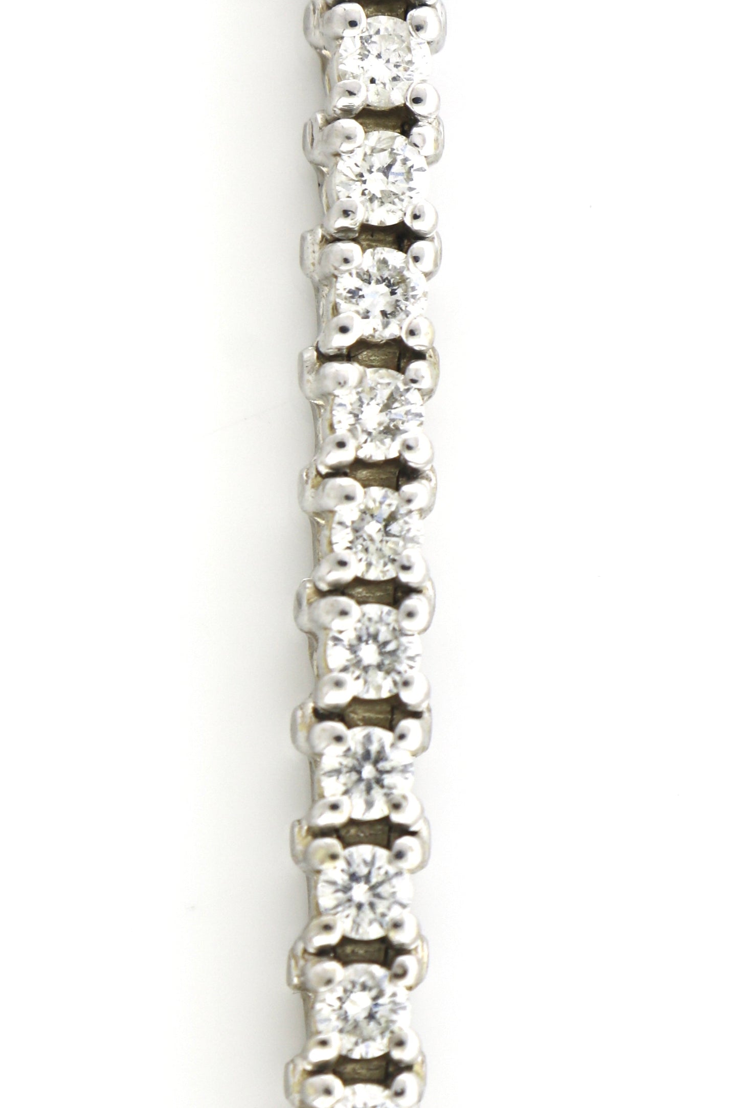 14K White Gold 3.00CT Diamond Bracelet