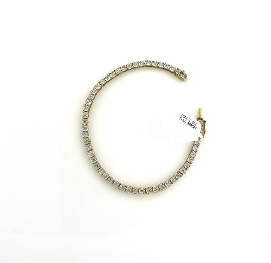 10K Yellow Gold 1.5CT ILLU Bracelet