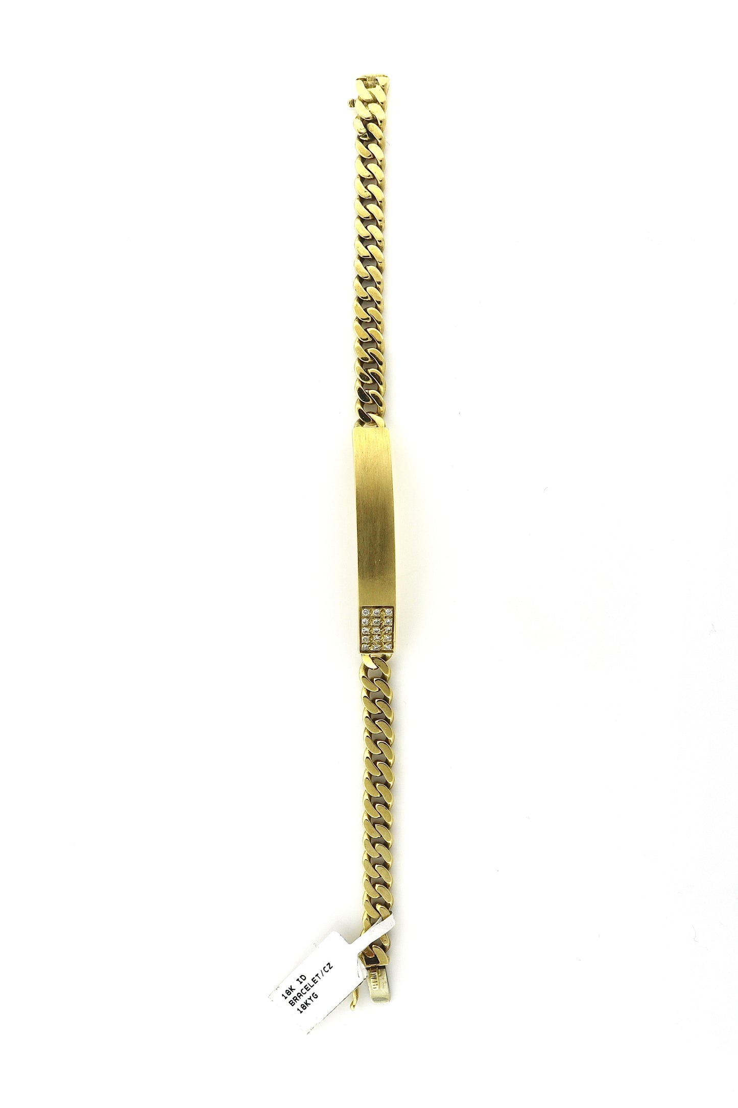 18K Yellow Gold ID Bracelet